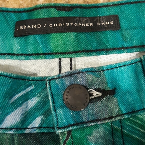 J Brand Christopher Kane Abstract Skinny Jeans. - Picture 4 of 8